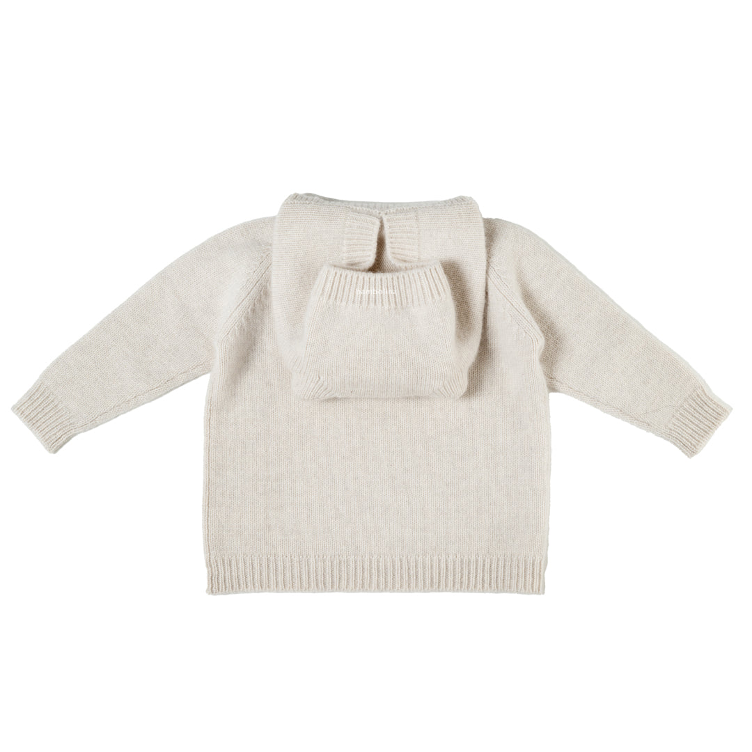 cashmere cat hoodie - oat milk