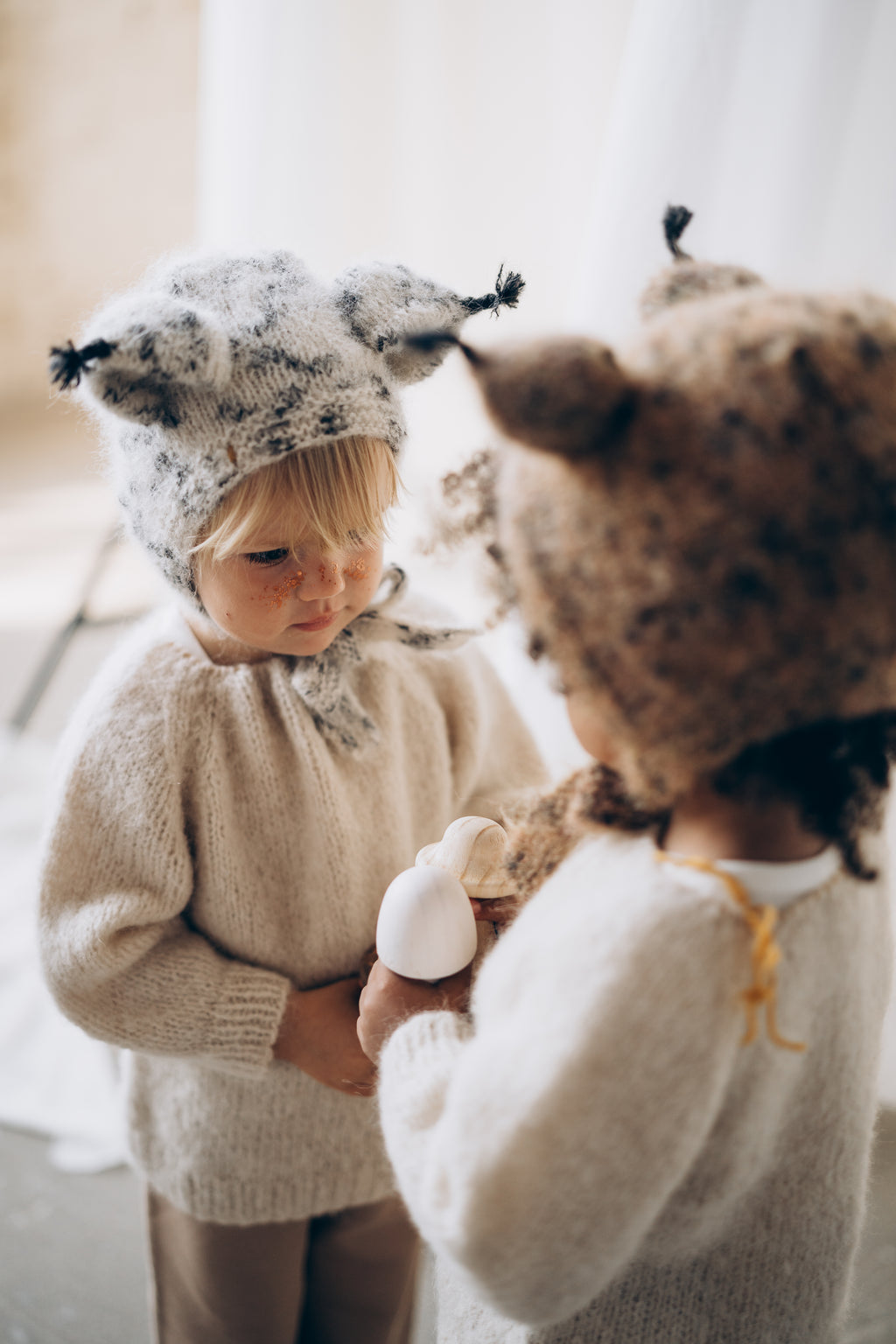 Czapka niemowlęca LYNX - biała