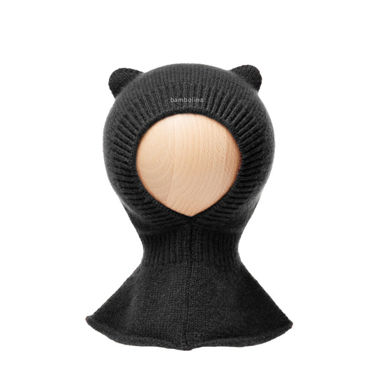 cashmere cat balaclava - black