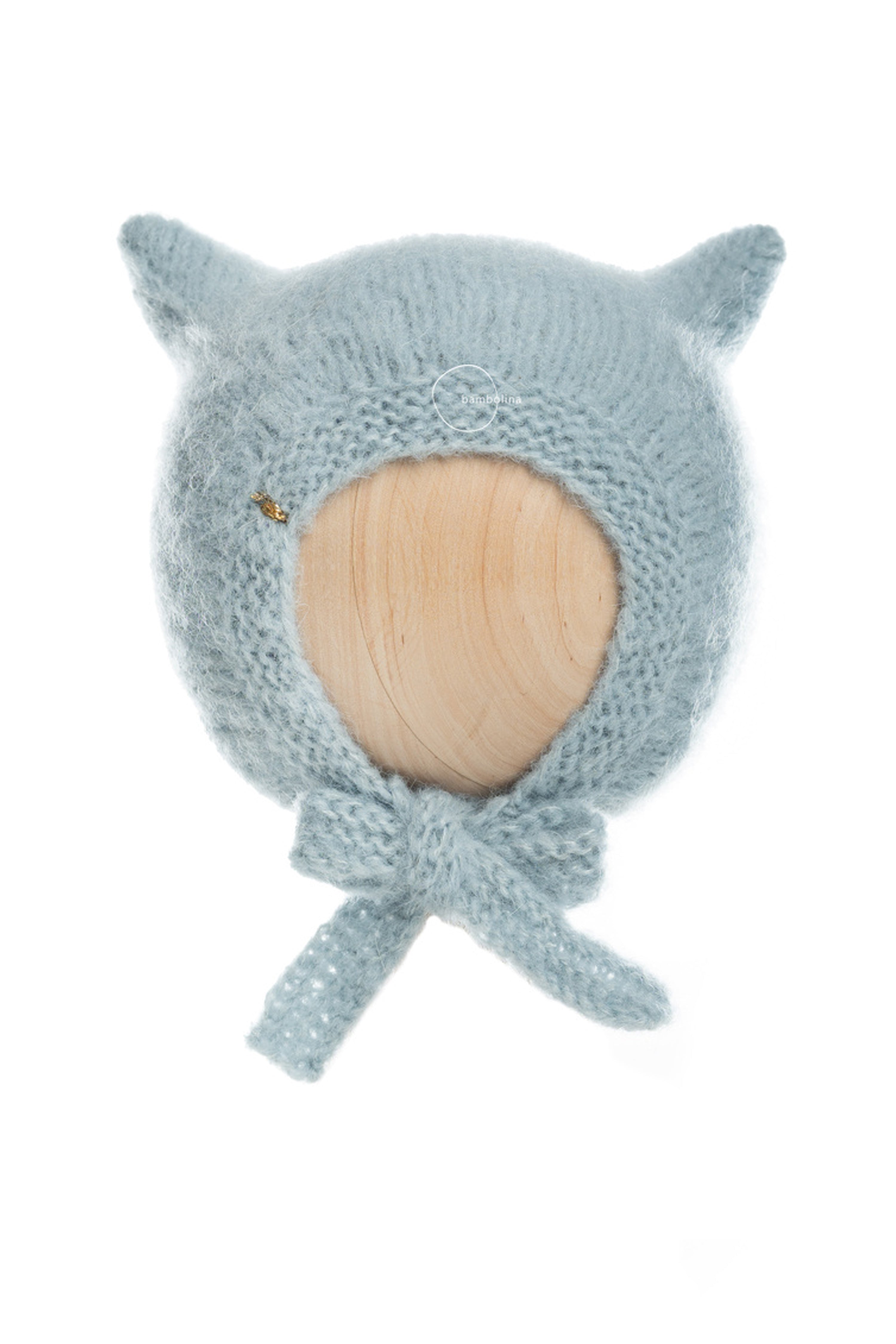 bright grey kitty: czapka z uszami kota – Bambolina