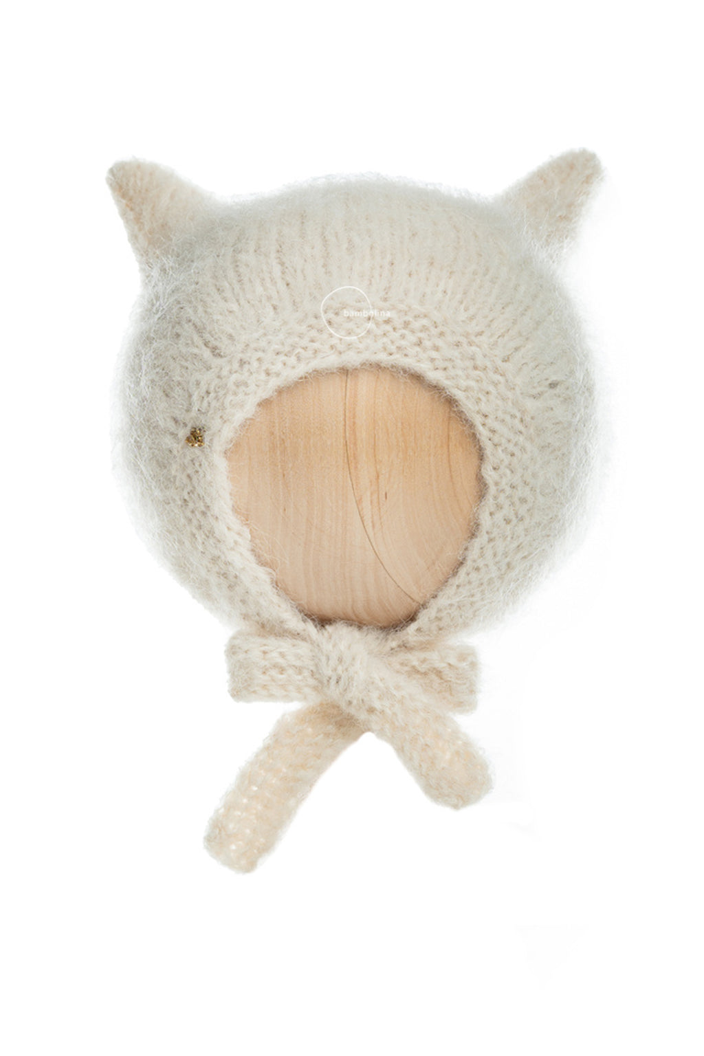 Ivory kitty hat