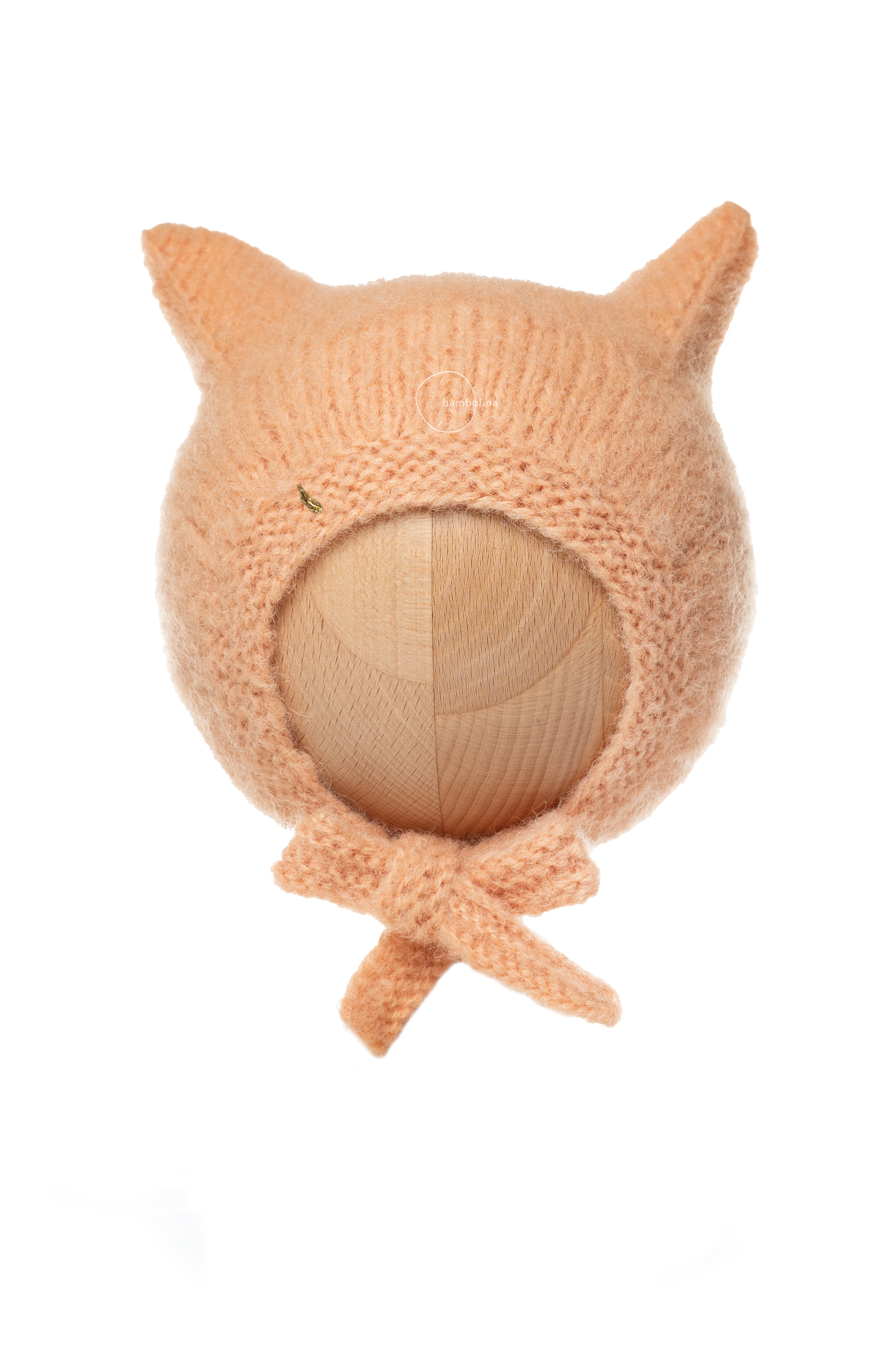 Czapka z uszami kota ivory kitty – Bambolina