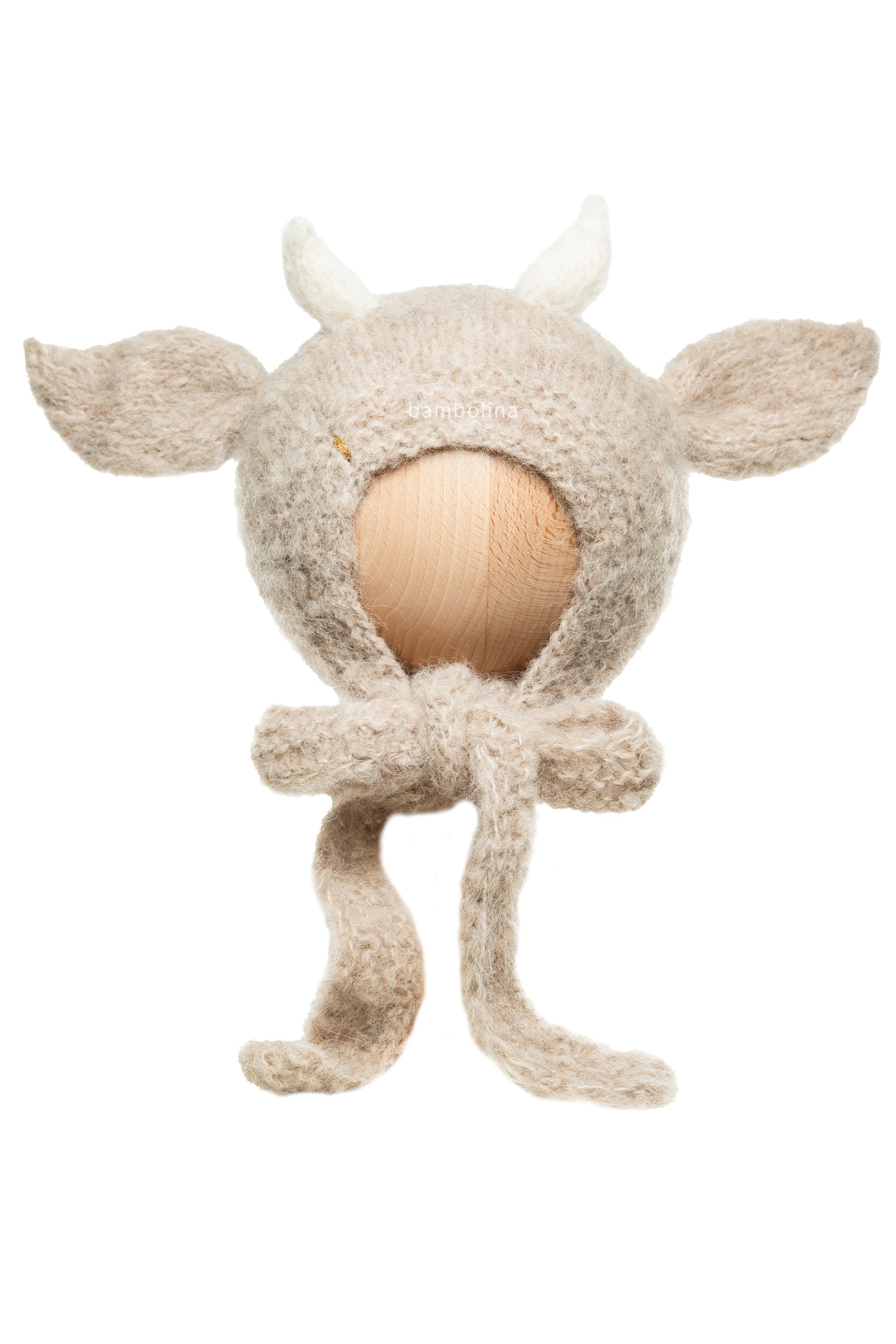 Czapeczki niemowlęce do sesji, czapki dla niemowląt - Bambolina